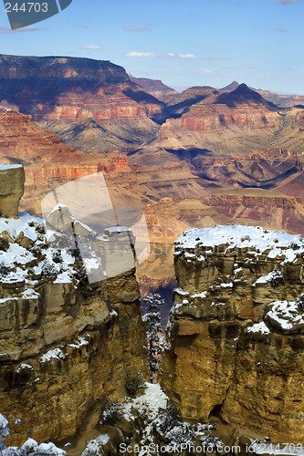 Image of Grand Canyon in winter