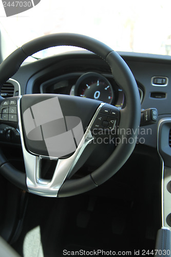 Image of Dashboard of a modern car