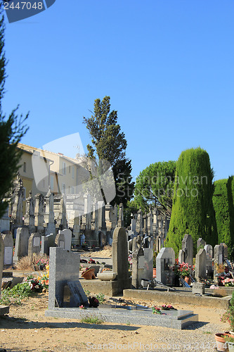 Image of Old cemetery in the Provence