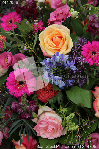 Image of Mixed bouquet in bright colors