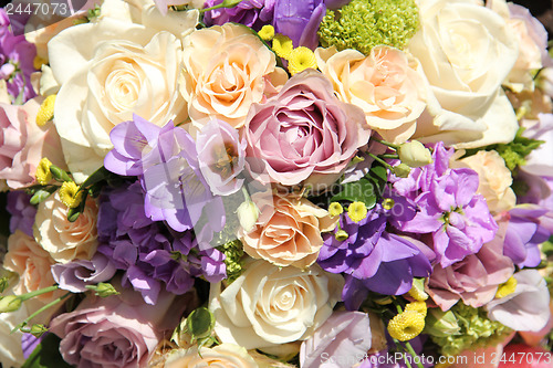 Image of Pastel wedding bouquet