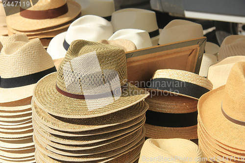 Image of Panama hats