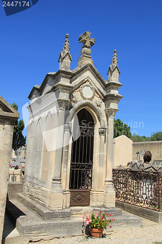 Image of Old cemetery in the Provence