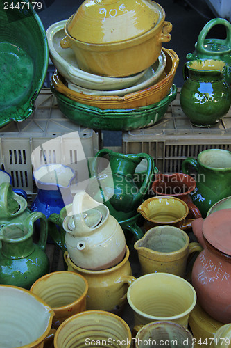 Image of Artisanal pottery from the Provence