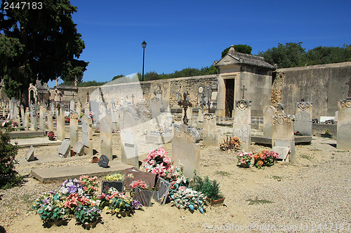 Image of Old cemetery in the Provence