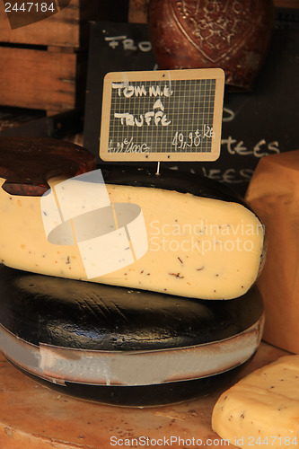 Image of Cheese at a Provencal market