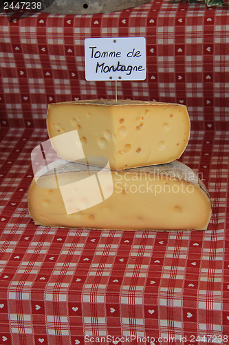 Image of Cheese at a Provencal market