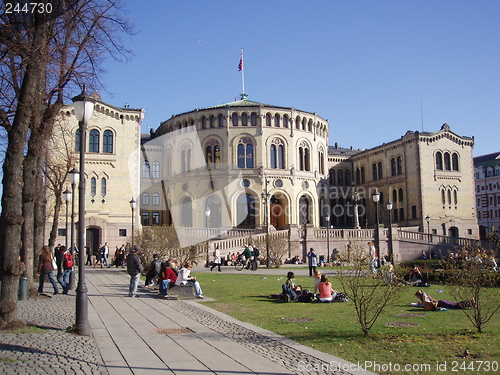 Image of Norwegian Parliament