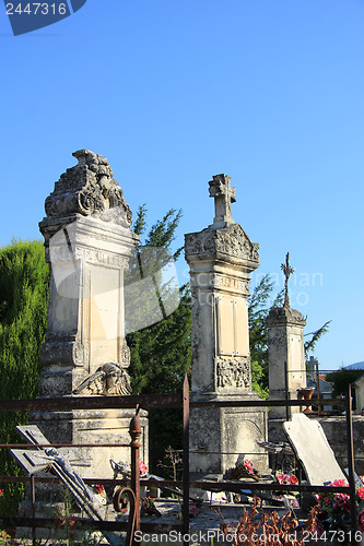 Image of Old cemetery in the Provence