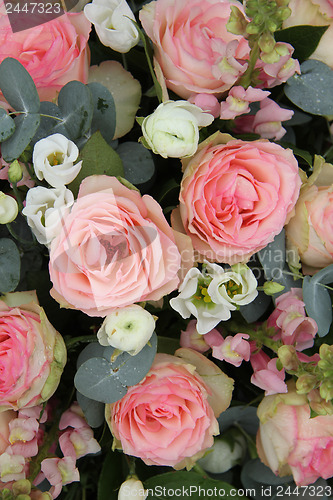 Image of Bridal arrangement in pink and white