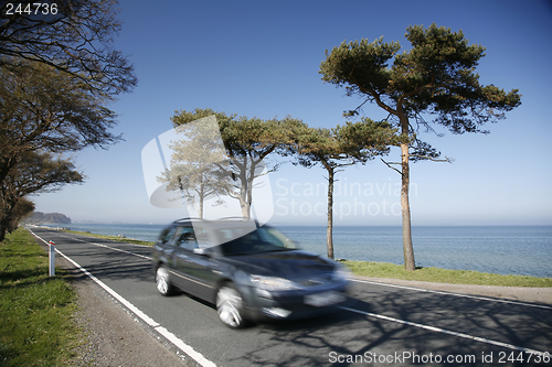 Image of Driving along the coast
