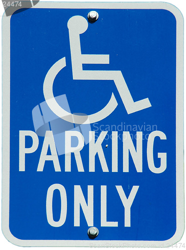 Image of Handicapped Parking Only