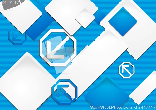 Image of Elegant vector tech background