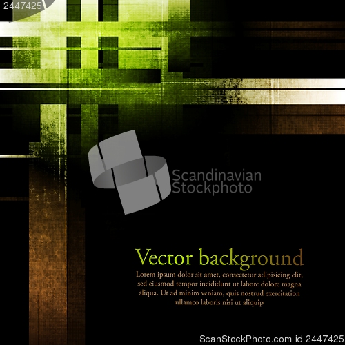 Image of Dark abstract grunge background