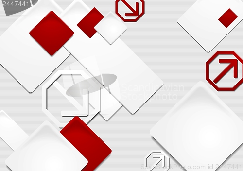 Image of Elegant vector tech background