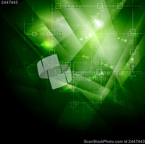 Image of Dark technology vector backdrop