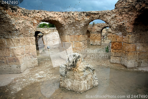 Image of Antonine Baths corridors