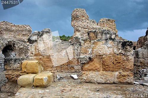 Image of Antonine Baths wall