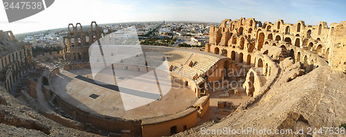 Image of 	El Djem Amphitheatre panorama