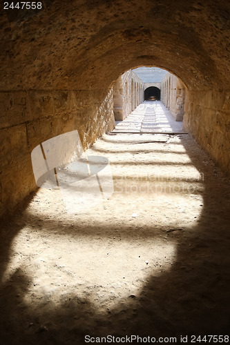 Image of 	El Djem Amphitheatre, undercroft