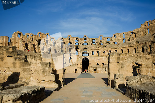 Image of El Djem, Amphitheatre, Roman arena