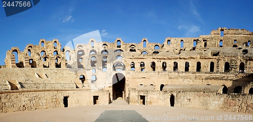 Image of El Djem Amphitheatre gate