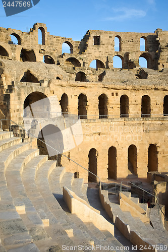 Image of El Djem Amphitheatre auditorium