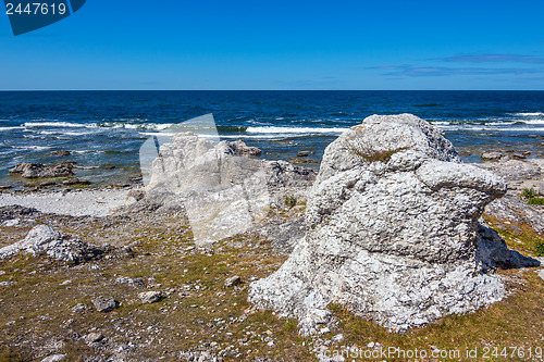 Image of Rocky coast of Gotland, Sweden