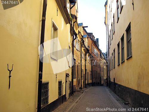 Image of old Stockholm street