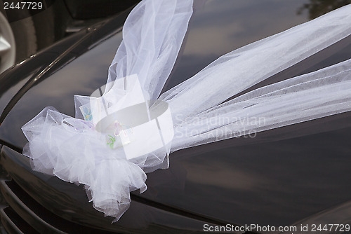 Image of Wedding car decoration