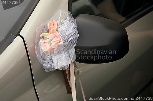 Image of Wedding car decoration