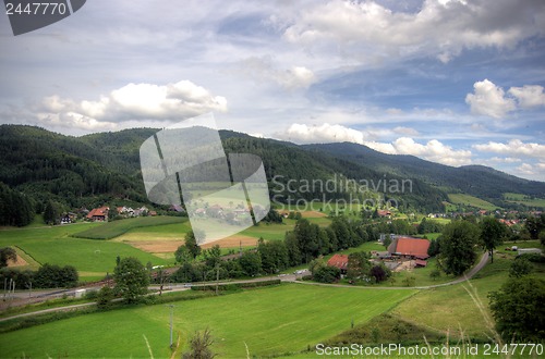 Image of Black forest landscapes in germany