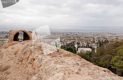 Image of Jericho in judean desert