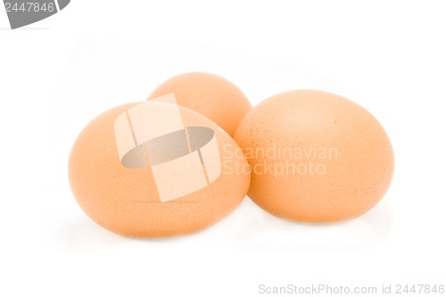 Image of eggs isolated