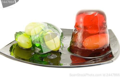 Image of jelly on plate