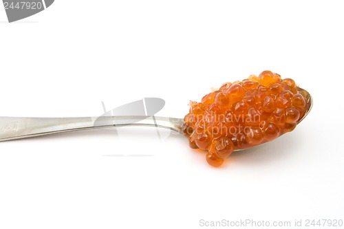 Image of caviar in spoon