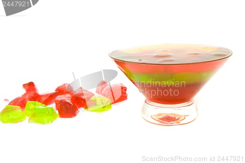 Image of jelly in glass