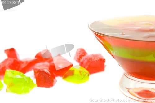 Image of jelly in glass