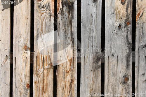 Image of Colorful natural wooden planks