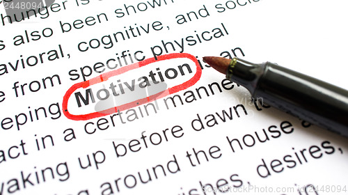 Image of Motivation Concept