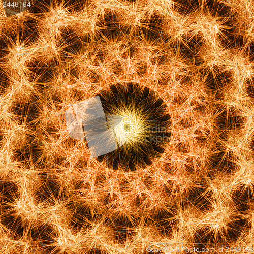 Image of Mosaic background of flame web