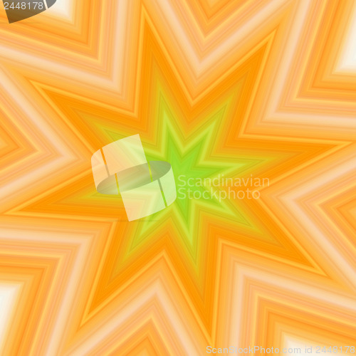 Image of Yellow-green splash star
