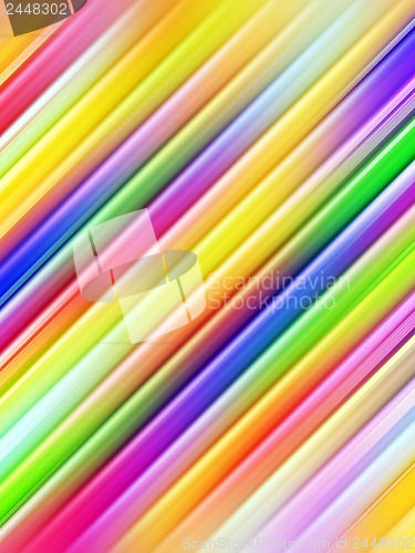 Image of Abstract background of colorful diagonal pipes