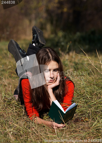 Image of Girls on the grass