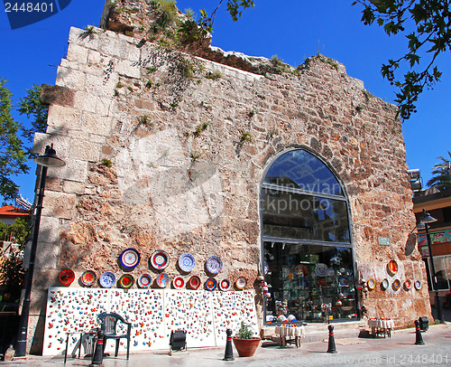 Image of Turkey. Antalya town. Shop of souvenirs