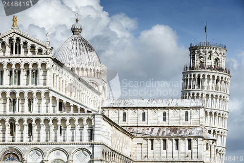 Image of Cathedral Santa Maria Assunta and Leaning Tower of Pisa