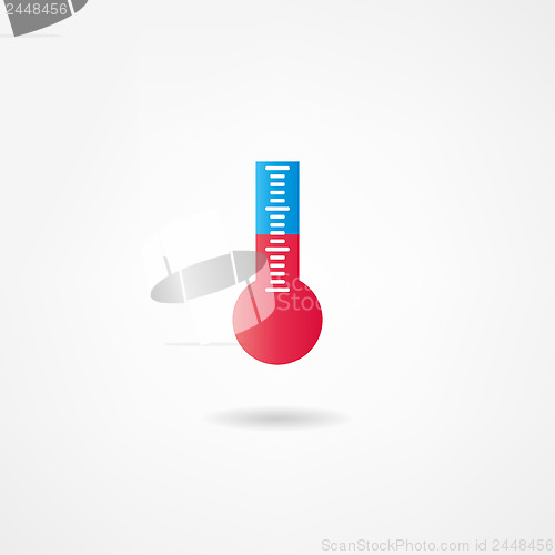 Image of thermometer icon