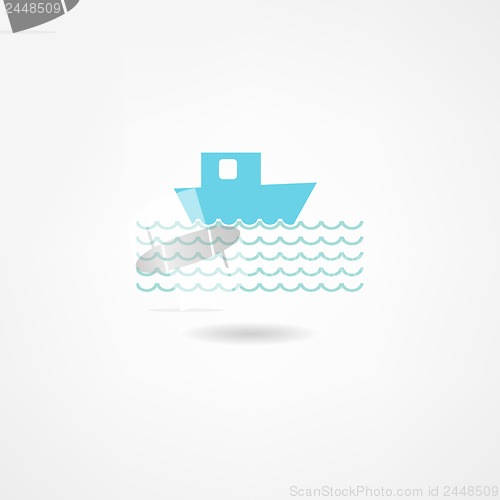 Image of yacht icon