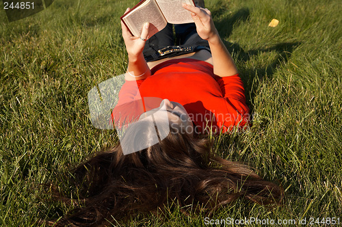 Image of Girls on the grass