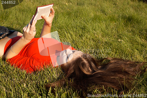 Image of Girls on the grass